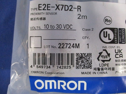 近接センサ 2ｍ E2E-X7D2-R