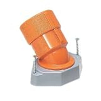 45°仮枠ブッシング(Gタイプ・コンパクト型)CD単層波付管16用  10個入 CNEC-16GS-10