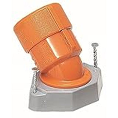 45度仮枠ブッシング Gタイプ・コンパクト型 CD単層波付管22用 10個入り CNEC-22G-10