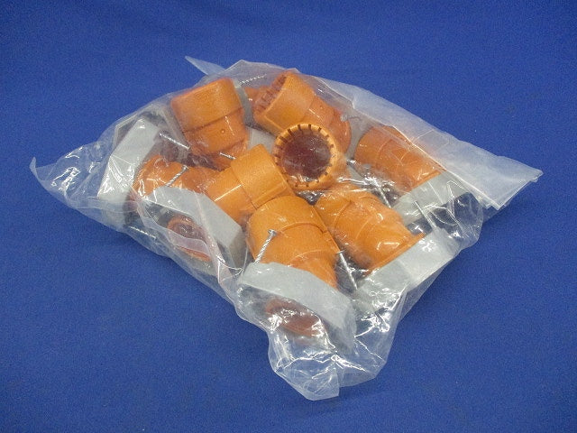 45度仮枠ブッシング Gタイプ・コンパクト型 CD単層波付管22用 10個入り CNEC-22G-10