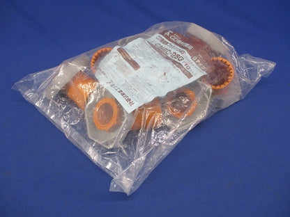 45度仮枠ブッシング Gタイプ・コンパクト型 CD単層波付管28用 10個入 CNEC-28G-10