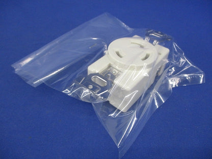 接地2P30A 引掛埋込コンセント ミルキーホワイト WF2330W