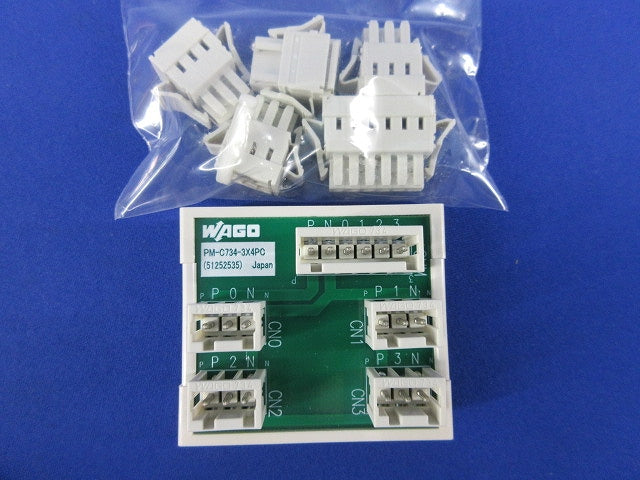 コネクタ端子台(6セット入)(箱違い) PM-C734-3X4PC