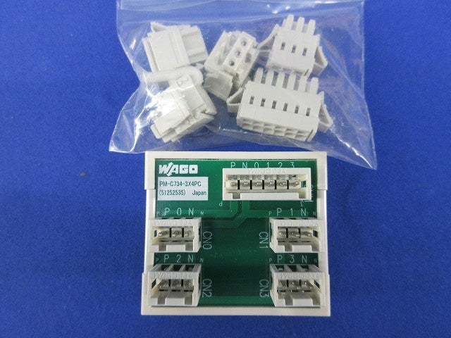 コネクタ端子台(6セット入) PM-C734-3×4PC