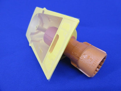 エンドカップリング(10個入)(黄) CDE-16CGY