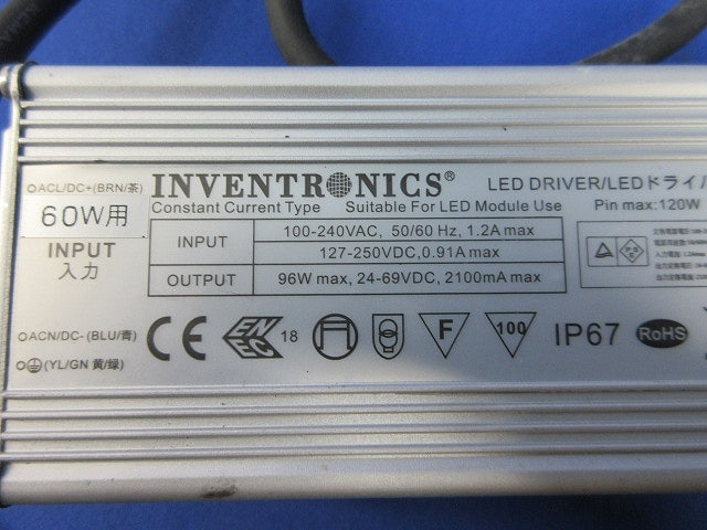 水銀灯形LED・LED電源セット(E39) CWLDTS60W50K330E39V2+EUP-096S210SV