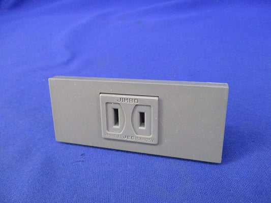 埋込コンセント(ソリッドグレー) JEC-BN-5