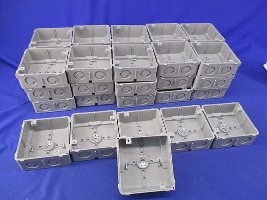 埋込四角アウトレットボックス(36個入) CDO-4A