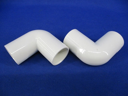 J管エルボ(排水用)(9個入)(ミルキーホワイト) VEL-22M