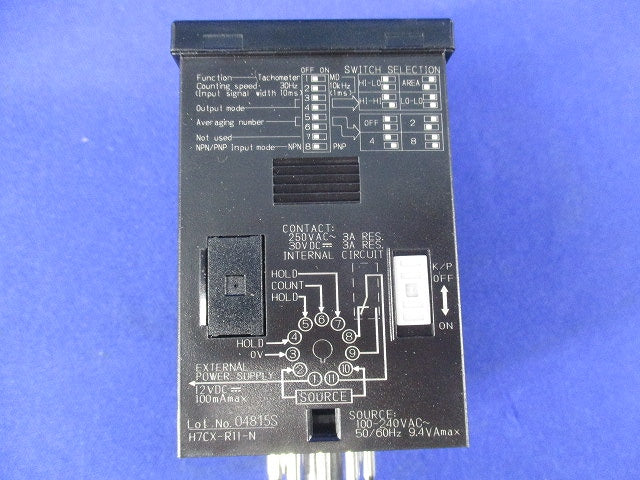 デジタルタコメータ H7CX-R11-N