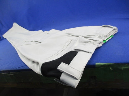 帯電防止作業服 カーゴパンツ(サイズL)(シルバー)ecodear EC117
