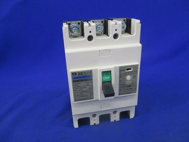 漏電ブレーカ3P3E225A ZR223-225-K