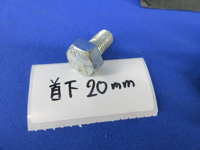 メッキ六角ボルトセット(M10)(混在28個入) 40mm他