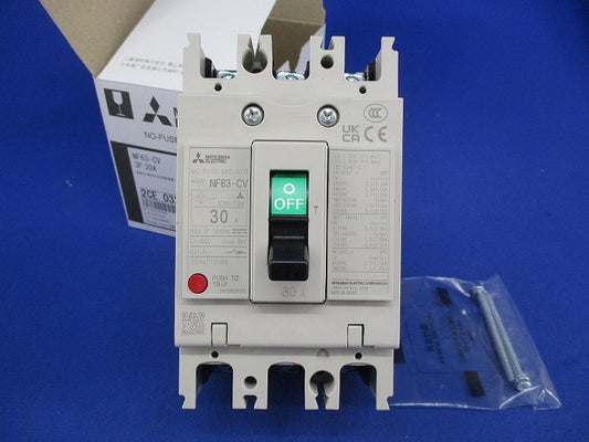 ノーヒューズブレーカ3P30A NF63-CV