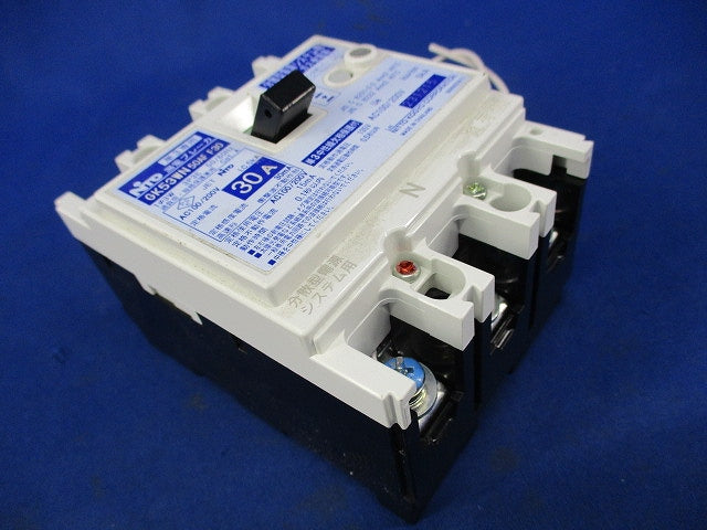 分散型電源システム用 単3中性線欠相保護付 漏電ブレーカ3P3E3E30A GK53WN