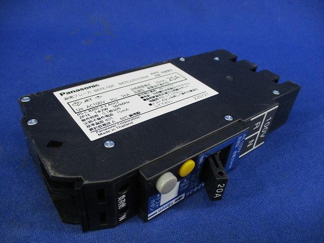 漏電ブレーカ カンタッチブレーカ 2P1E20A BKFE-50P BKFE22031RNK