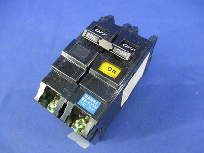 リモコンブレーカ2P20A(ジャンク品)National CL-30 BCL2201