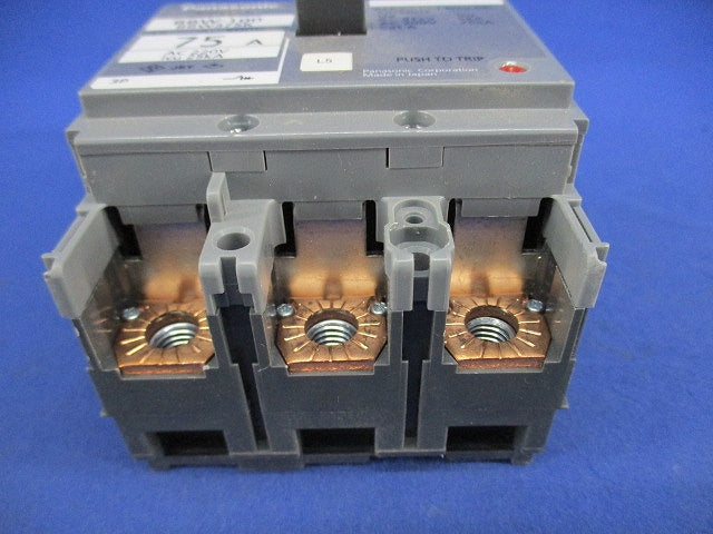 サーキットブレーカ 3P75A BBW-100 BBW375K