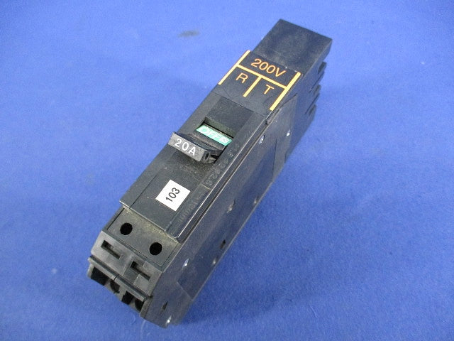 カンタッチブレーカ 2P2E20A(ジャンク品) BKF-50P BKF2202RT