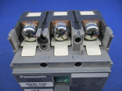 サーキットブレーカ 3P75A BBW-100 BBW375K