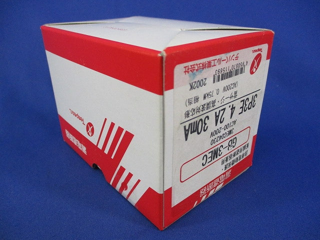 漏電遮断器 3P3E4.2A30mA AC100-200V GB-3MEC3P3E4.2A30mA