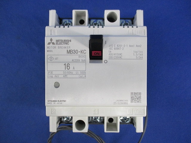 モーターブレーカ 3P3E16A MB30-KC3P3E16A