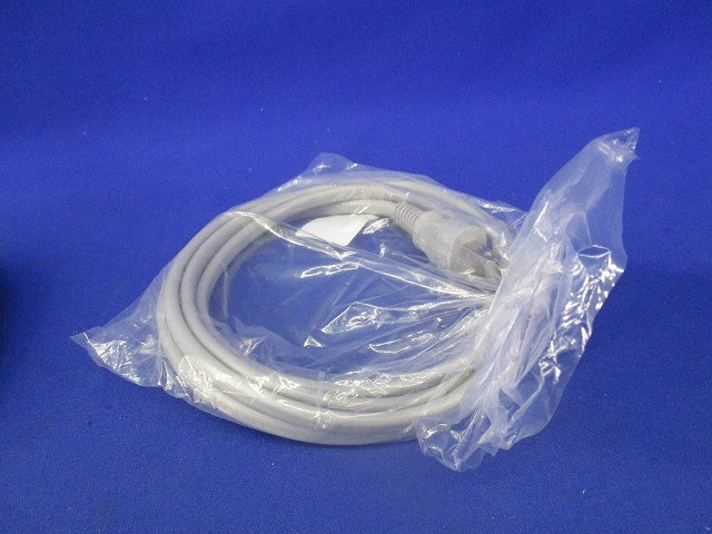 ビニルキャプタイヤ長円形コード2m(差込プラグ付)(灰)(3個入) VCTFK