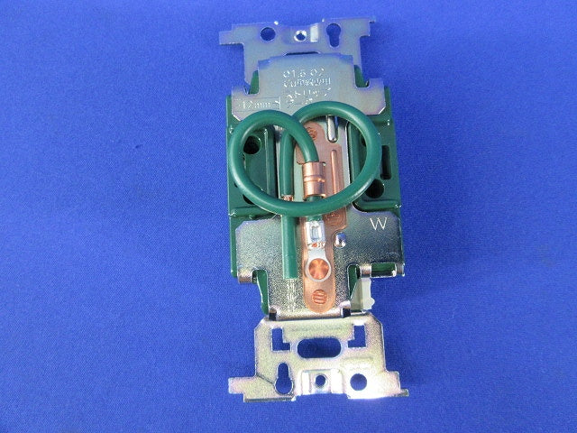 フルカラー医用埋込アース付ダブルコンセント WN13185K