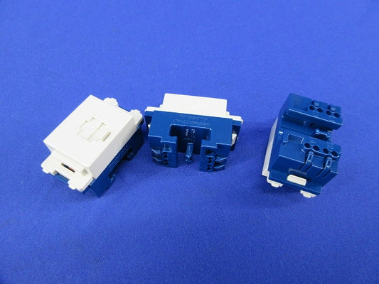 テレホンモジュラジャック6極4心(3個入) WNT15649