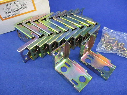 パイラック リップみぞ形鋼用電線管ボックス(20個入) K6AL