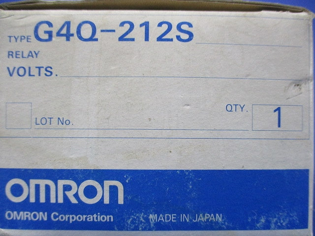 ラチェットリレー G4Q-212S