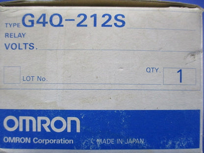 ラチェットリレー G4Q-212S
