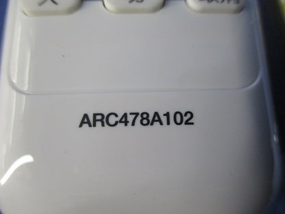 エアコン用リモコン(電池無) ARC478A102