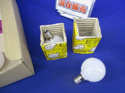 ボール電球E17(混在15個入) 100/110V25WG50