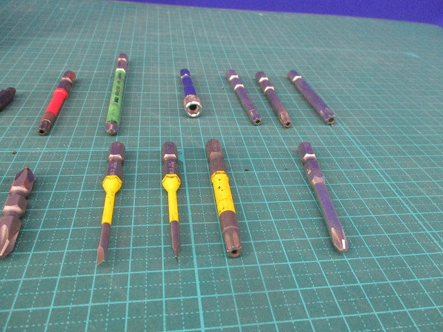 インパクトドライバー・電動ドリル用ビットセット(混在21本入 型番不明