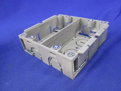 浅型パネルボックス2個用(4個入)(グレー) SBP-SW