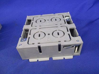 浅型パネルボックス2個用(4個入)(グレー) SBP-SW