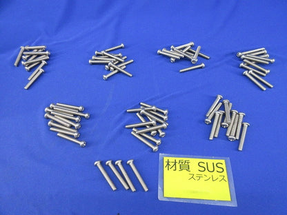 ステンレス十字付小ネジ(74個入) M6×40