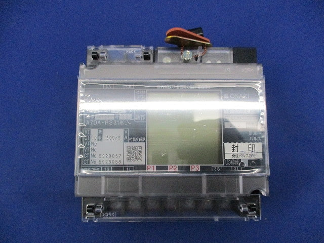 電子式普通電力量計200V5A50Hz A7DA-RS31形