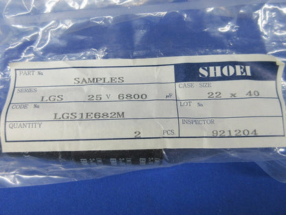 Elec. Cap. 2個入 LGS1E682M