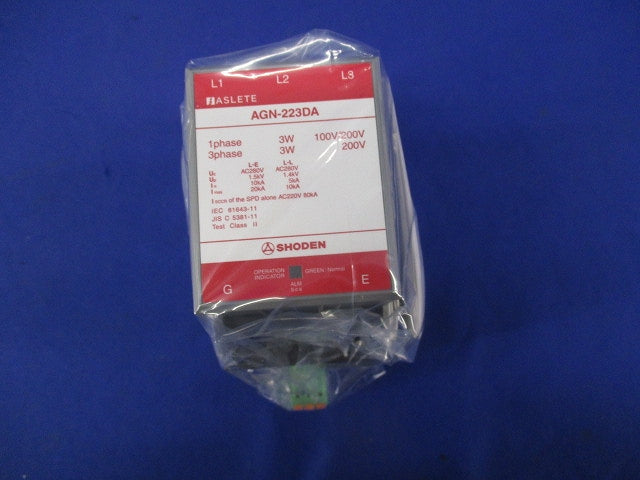 電源用SPD(避雷器) AGN-223DA