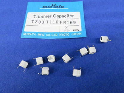 Trimmer Cap. 9個入 TZ03T110FR169