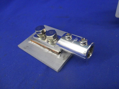 導線引出金物 鉄骨用端子 100×75×5