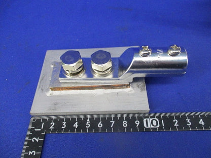 導線引出金物 鉄骨用端子 100×75×5