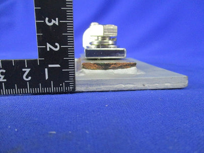 導線引出金物 鉄骨用端子 100×75×5