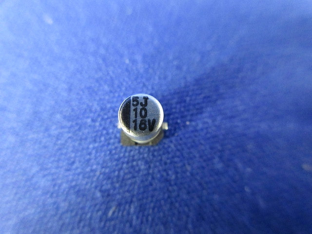 Elec. Chip Cap. 10個入 16V 10uF
