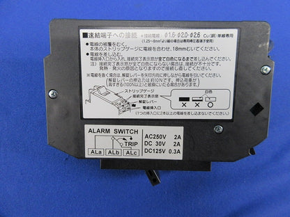 漏電警報付ブレーカ2P1E20A BKF-50Z BKF22031Z9