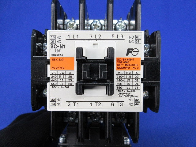 標準形電磁開閉器 SC-N1+TK-N2