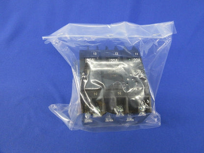 スリムサーキットブレーカ2P1E20A(3個入) NX51A