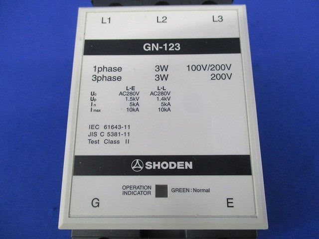 電源用SPD(避雷器) GN-123